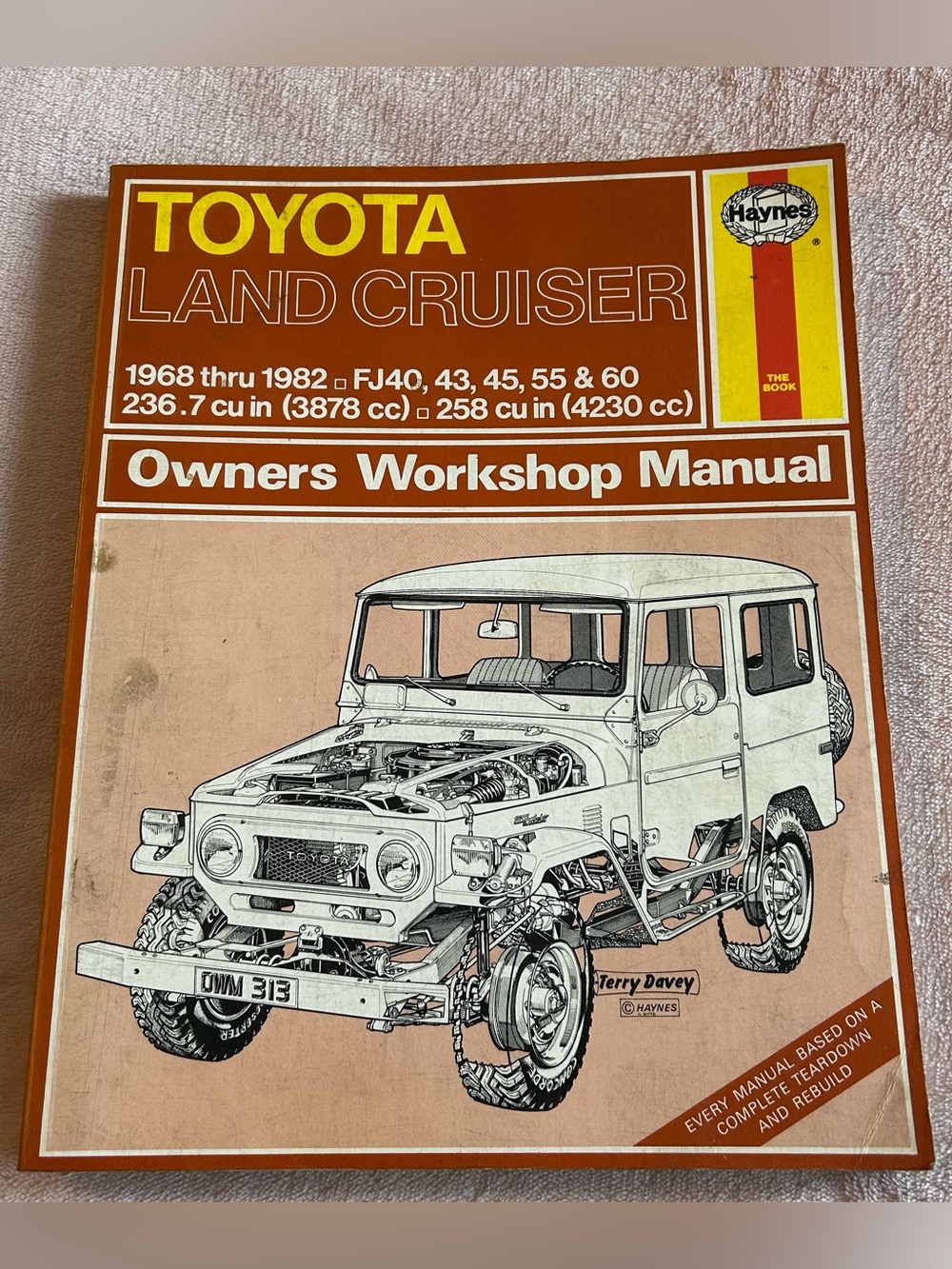 Haynes Toyota Landcruiser 1968-1982 FJ40, 43, 45, 55 & 60 Owners Workshop Manual